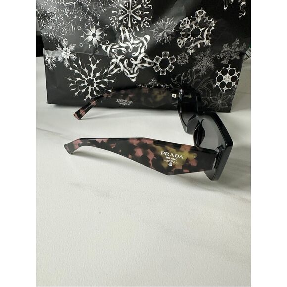 Prada Symbole Rectangular Sunglasses, 51mm $475 - Picture 6 of 8